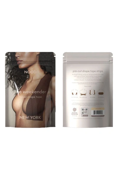 Nood Shape Tape Pre-cut Breast Tape In No. 3 Buff