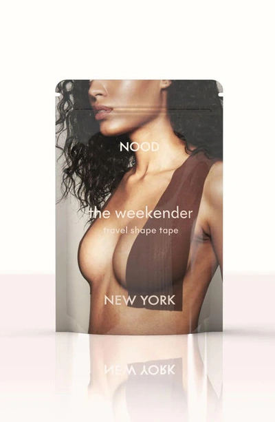 Nood Shape Tape Pre-cut Breast Tape In No. 3 Buff