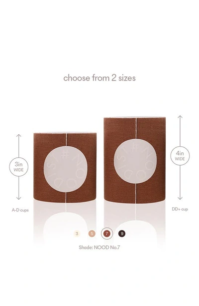 Shop Nood 4-inch Shape Tape Breast Tape In No. 7 Bronze