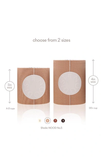 Shop Nood 4-inch Shape Tape Breast Tape In No. 5 Soft Tan