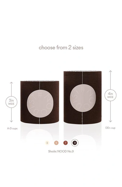 Shop Nood 4-inch Shape Tape Breast Tape In No. 9 Coffee