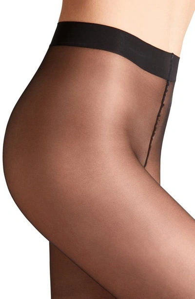 Shop Falke Seidenglatt 15 Tights In Black