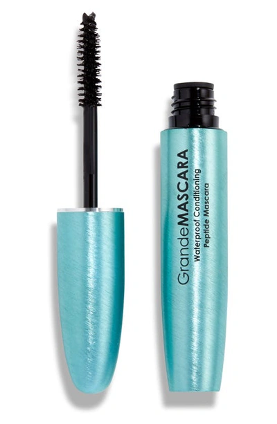 Shop Grande Cosmetics Grandemascara Waterproof Conditioning Peptide Mascara In Black