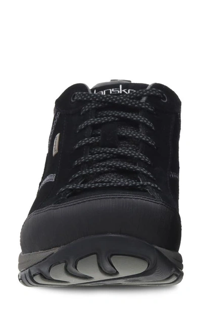 Shop Dansko 'paisley' Waterproof Sneaker In Black/ Black
