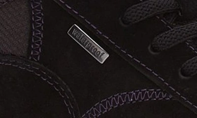 Shop Dansko 'paisley' Waterproof Sneaker In Black/ Black