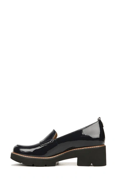 Shop Naturalizer Darry Leather Loafer In French Navy Leather