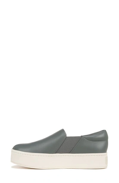 Shop Vince Warren Platform Slip-on Shoe In Seastone