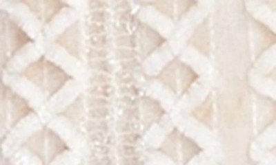 Shop English Factory Velvet Embellished Miniskirt In Ivory