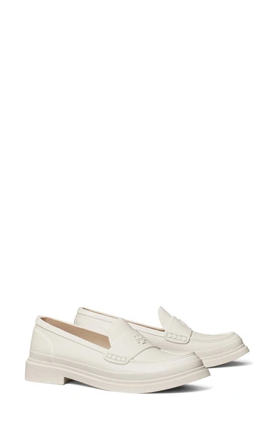 Shop Tory Burch Classic Rain Loafer In Off White