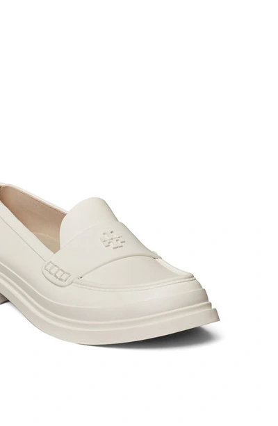Shop Tory Burch Classic Rain Loafer In Off White