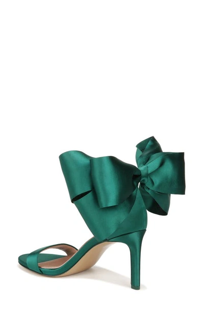 Naturalizer Pnina Tornai For  Amour Ankle Strap Sandal In Envy Green Fabric