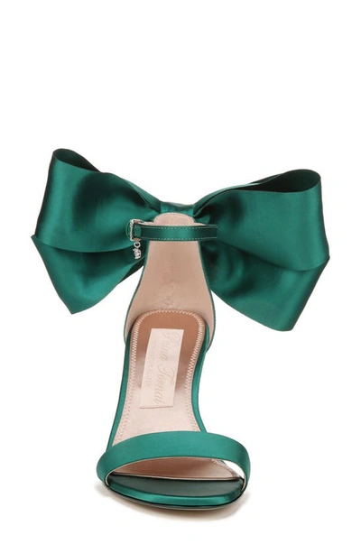 Naturalizer Pnina Tornai For  Amour Ankle Strap Sandal In Envy Green Fabric
