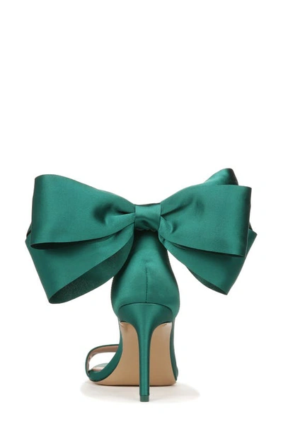 Naturalizer Pnina Tornai For  Amour Ankle Strap Sandal In Envy Green Fabric