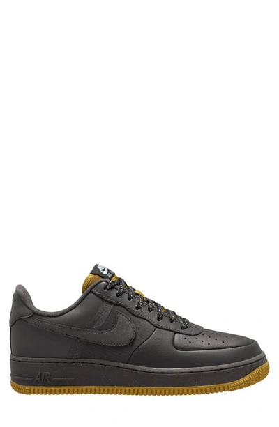 Shop Nike Air Force 1 '07 Lv8 Sneaker In Medium Ash/ Bronzine/ Blue