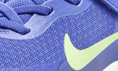 Shop Nike Revolution 7 Sneaker In Marine/ Obsidian/ White/ Lime