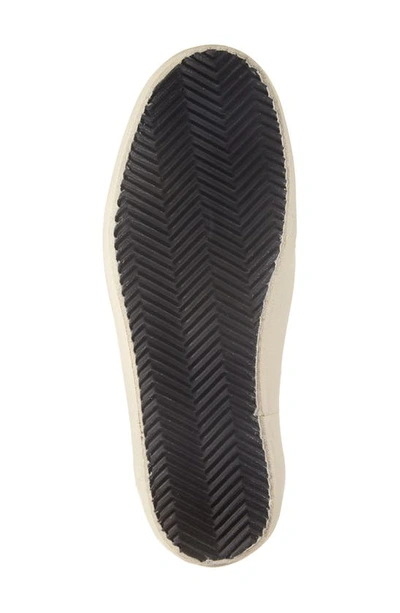 Golden Goose Midstar Leather Sneaker With Genuine Shearling Trim In Latte