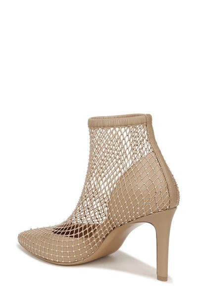 Naturalizer X Pnina Tonai Liebe Pointed Toe Bootie In Beige Leather