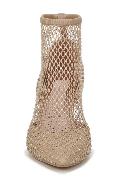 Naturalizer X Pnina Tonai Liebe Pointed Toe Bootie In Beige Leather