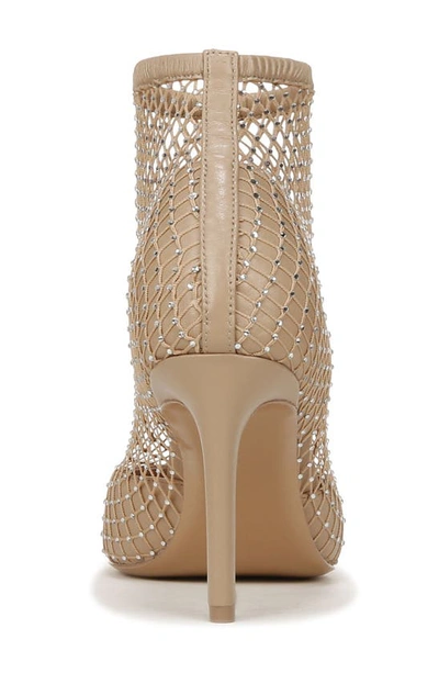 Naturalizer X Pnina Tonai Liebe Pointed Toe Bootie In Beige Leather