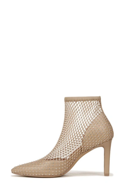 Naturalizer X Pnina Tonai Liebe Pointed Toe Bootie In Beige Leather