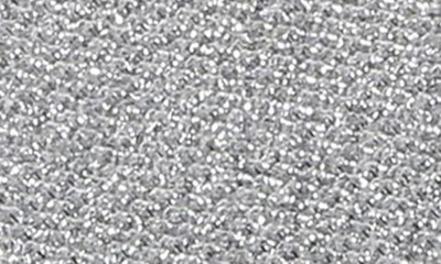 Naturalizer Ahava Embellished Ankle Strap Sandal In Silver Fabric
