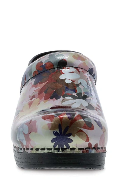 Dansko Professional Clog In Boho Flower Patent