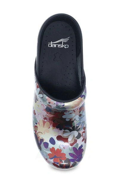 Dansko Professional Clog In Boho Flower Patent