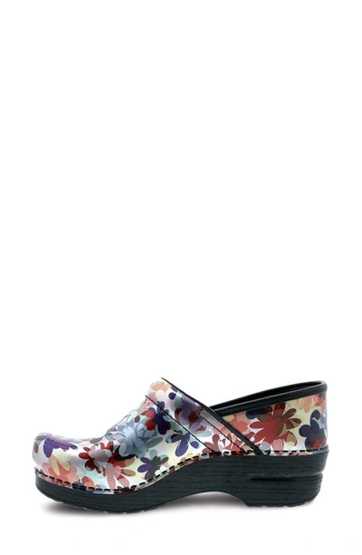 Dansko Professional Clog In Boho Flower Patent