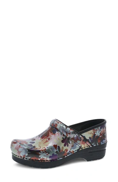 Dansko Professional Clog In Boho Flower Patent