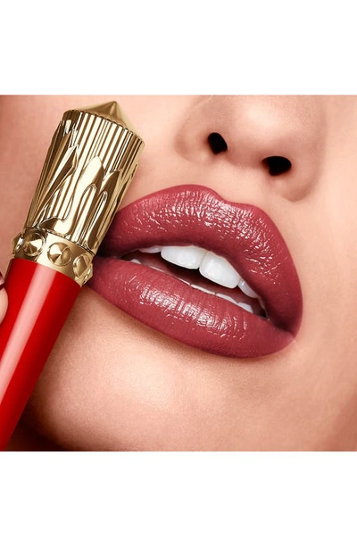 Shop Christian Louboutin Rouge Stiletto Glossy Shine Lipstick In Rosewood Love
