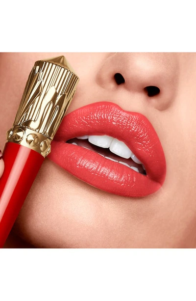 Shop Christian Louboutin Rouge Stiletto Glossy Shine Lipstick In Candy Moody