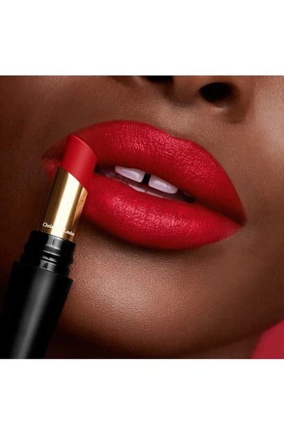 Shop Christian Louboutin Rouge Stiletto Lumi Matte Lipstick In Private Red