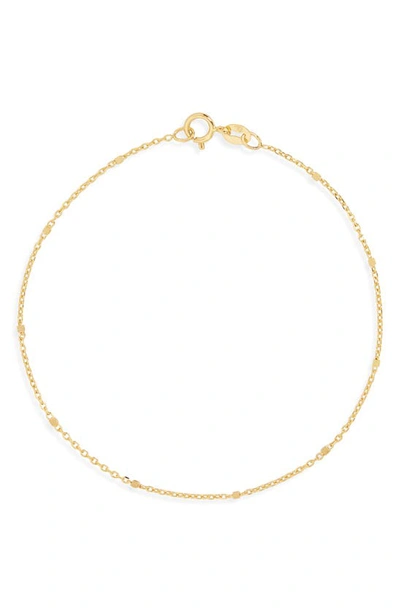 Shop Bony Levy 14k Gold Chain Bracelet In 14k Yellow Gold