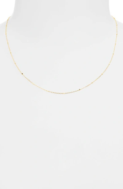 Bony Levy 14k Satellite Bead Necklace In 14k Yellow Gold