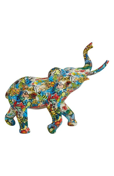 Shop Uma Novogratz Multicolored Elephant Sculpture