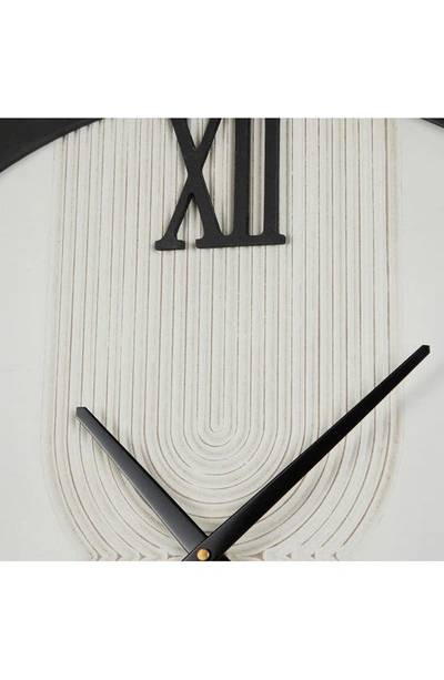 Shop Uma Wood Wall Clock In White