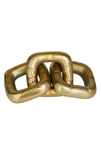 Shop Uma The Novogratz Chain Sculpture In Gold
