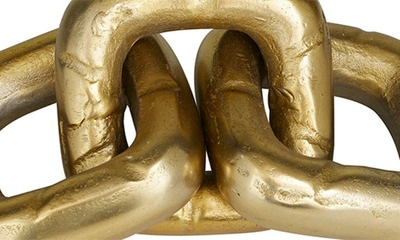 Shop Uma The Novogratz Chain Sculpture In Gold