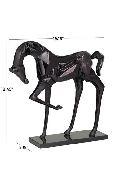 Shop Uma Novogratz Horse Sculpture In Black