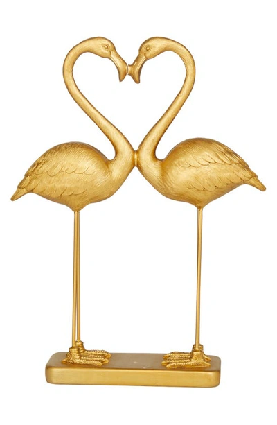 Shop Uma The Novogratz Flamingo Book Weight In Gold