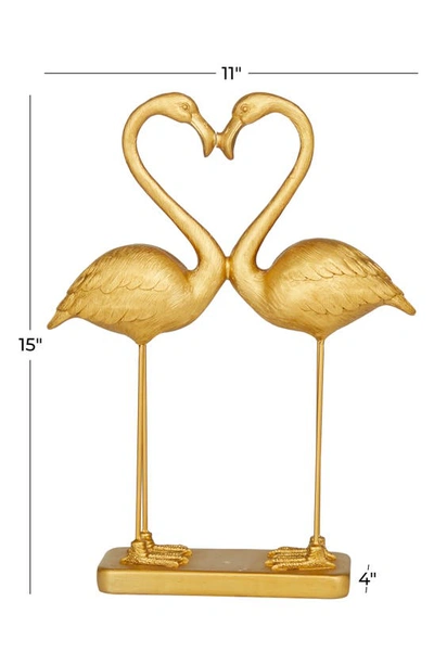 Shop Uma The Novogratz Flamingo Book Weight In Gold