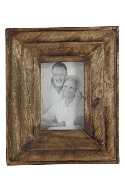 Shop Uma Mango Wood 2-piece Picture Frame Set In Brown