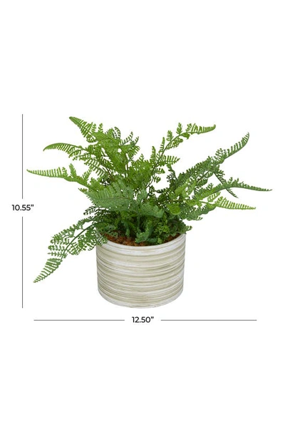 Shop Uma Artificial Potted Plant In Green