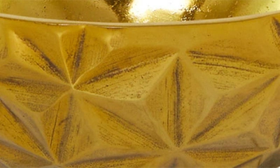 Shop Uma Novogratz Set Of 3 Decorative Bowls In Gold