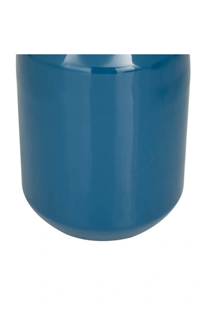 Shop Uma Blue 2-piece Metal Vase