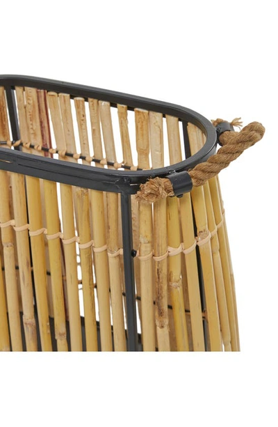 Shop Uma Novogratz Set Of 2 Wicker Storage Baskets In Brown