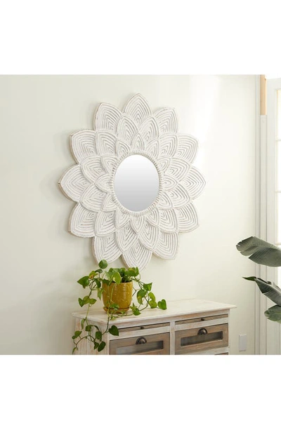 Shop Uma Novogratz Wall Mirror In White