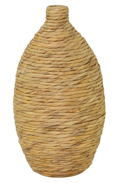 Shop Uma Seagrass Vase In Brown