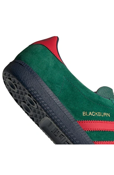 Shop Adidas Originals Adidas Blackburn Spezial Sneaker In Collegiate Green
