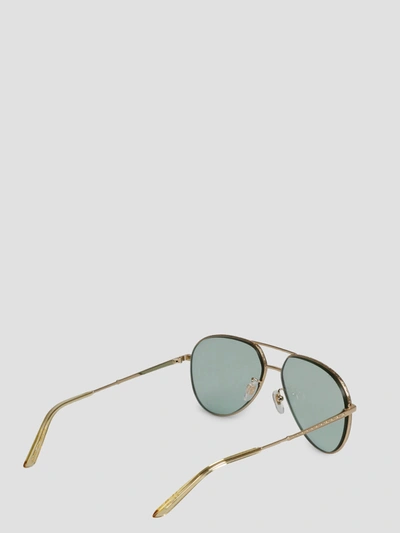 Shop Gucci Aviator Frame Sunglasses